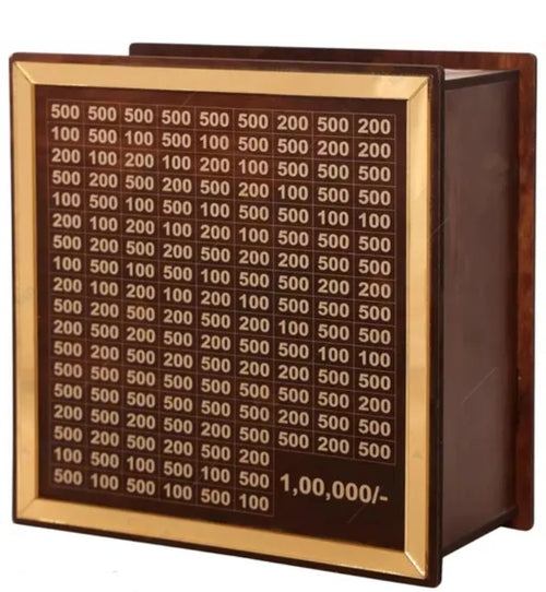 Wooden Money Bank & Box/, Money Bank, 100000 Money Bank, Piggy Bank