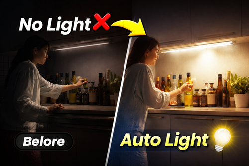 Motion sensor light